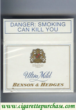 Benson and Hedges Ultra Mild cigarettes South Africa